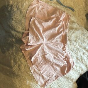 light pink lululemon shorts